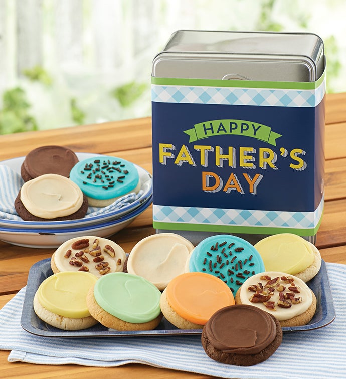 Fathers Day Gift Tin Frosted Assortment